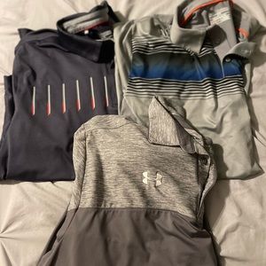 Men’s Under Armour Polos ( BUNDLE)